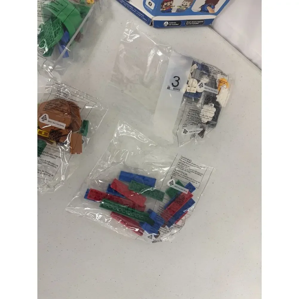 LEGO 71360 Super Mario Adventures w/ Mario 231 Pcs New Open Damaged Box NO MARIO